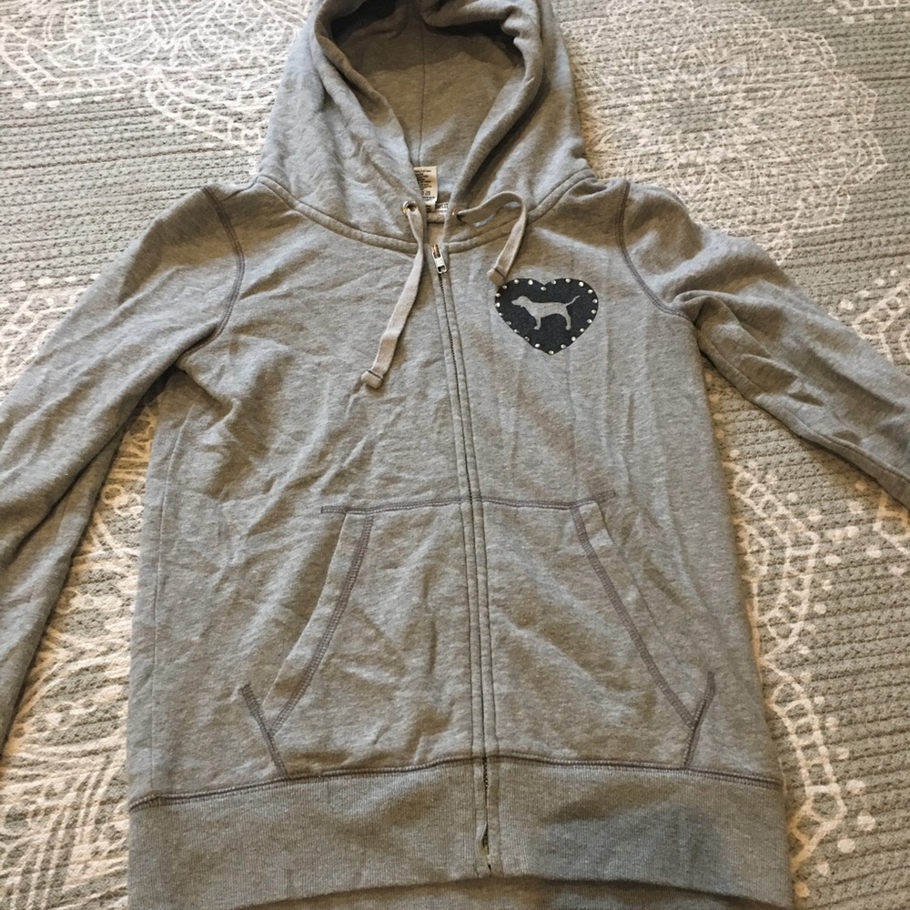 PINK Zip Up Hoodie